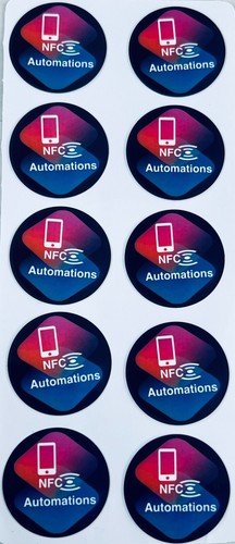 Nfc ntag213 sticker - nfc-ntag213, 10