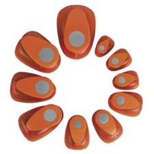 Motivstanzer: Rund, Größe in