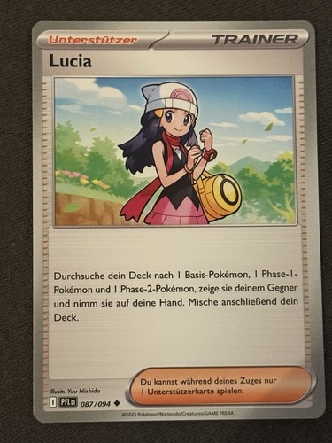 Pokemon karte lucia 087 094 - pokemon,