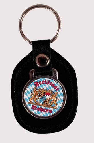 Leder schlüsselanhänger mit - leder,