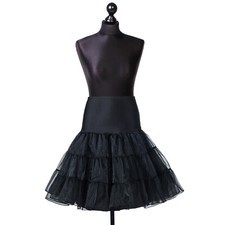 schwarze Petticoat Tüllrock