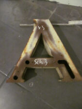 alter großer Eisen stahl Buchstabe " großes A " Werbung ca.41 cm hoch 10 cm dick