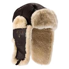 Fliegermütze aus Lammfell aus Leder - Shelford