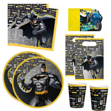 Batman Robin Party Geschirr Kindergeburtstag Partyset Deko Partygeschirr