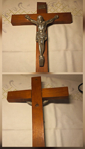 Holz kruzifix wandkreuz - holz,