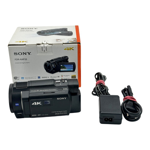 Sony fdr ax33 camcorder - sony, fdr-ax33