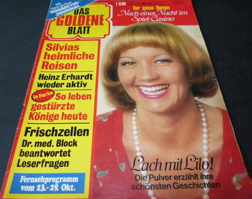 Das goldene blatt - goldene, nr.44/1976