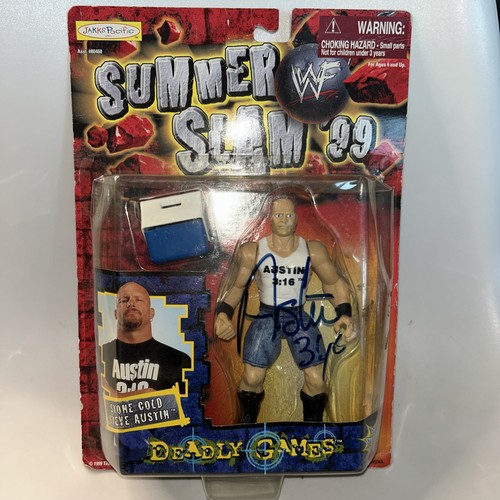 Signierte stone cold steve - stone,