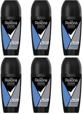 6x Rexona Men Maximum Protection Deo Roll-On Cobalt Dry Anti-Transpirant,50ml