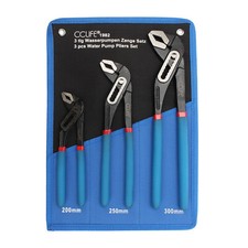 3 tlg Wasserpumpen Wasserpumpenzange Zange Wasserpumpenzangen set 200 250 300 mm