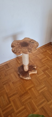 kratzbaum,Teak-Eukalyptusholz