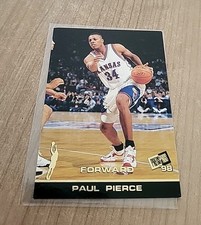 PAUL PIERCE NBA ROOKIE CARD PRESS PASS EDGE 1998-99 HOLO RC#  5 BOSTON CELTICS