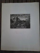 Alte Zeichnung „Bergbau Ronneburg“