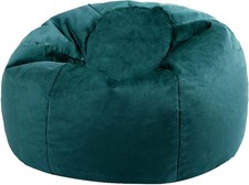 Großer Samt Sitzsack Stuhl