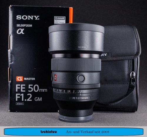 Sony 50mm gm master - fe, f1,2