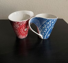 2 Kaffeetassen aus der exklusiven Limited Edition der Villeroy & Boch New Wave