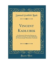 Vincent Kadlubek: Ein
