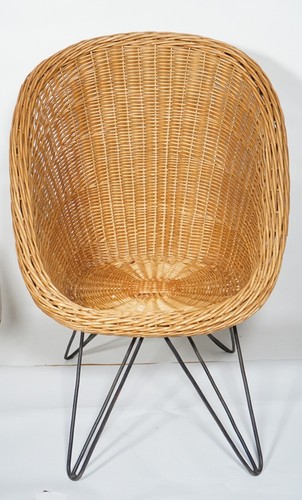 True vintage korbsessel - true,