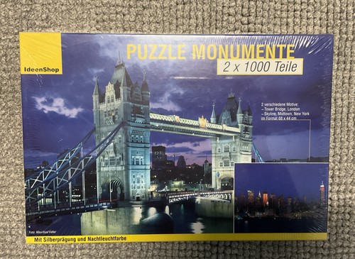 Puzzle monumente 2x 1000 - monumente,