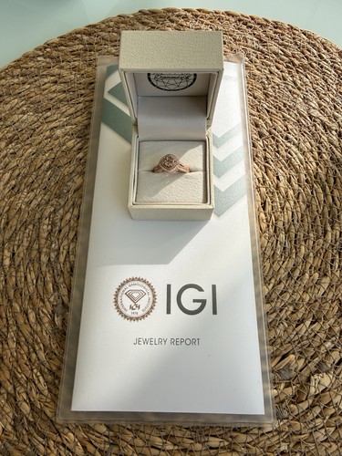 Rose gold diamantring ct - gold,