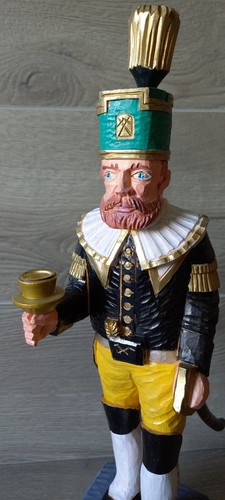 Bergmann geschnitzt erzgebirge - bergmann,