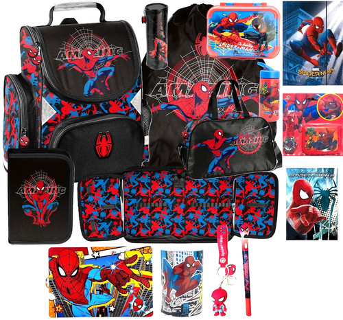 Spider man schulranzen set - spider-man,