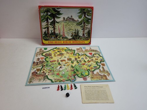 Ddr brettspiel eine reise - eine,