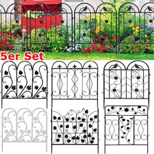 Teichzaun Gartenzaun 5 tlg