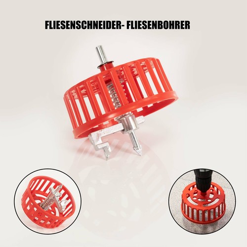 Fliesenlochbohrer 100 mm - fliesenlochbohrer, 20-100