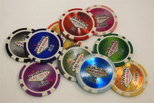 POKER CHIPS SAMPLE SET 10PCS