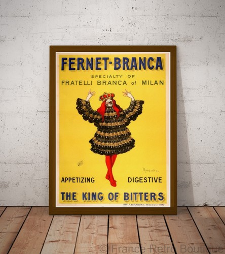 Poster fernet weiß - weiß, hut