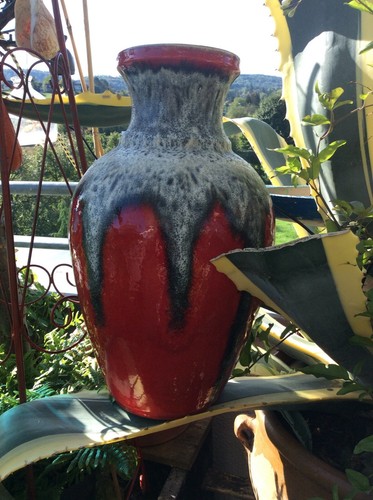 Bodenvase fat lava scheurich - bodenvase,