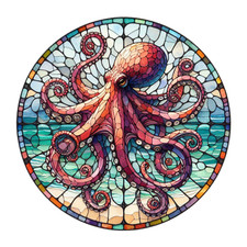 Wandtattoo Aufkleber Octopus