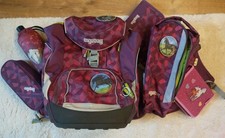 Schulrucksack Mädchen !ergobag Iso-Trinkflasche Glas Sportbeutel Federtasche 3