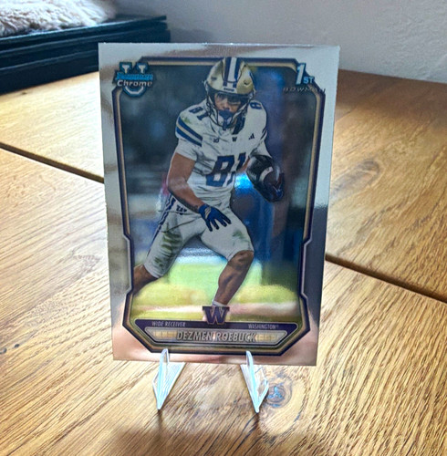 Topps bowman chrome dezmen - bowman,