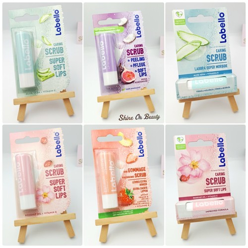 Labello caring lip scrub - lip,