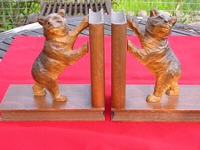 Alt 2 hochwertige Buchstützen