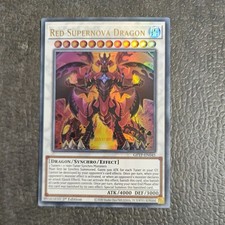 Roter Supernova Drache