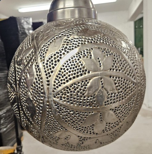 Runde silberne deckenlampe mit - deckenlampe,