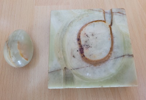 Onyx aschenbecher inkl ei - *,
