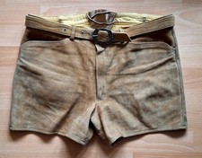 Kurze  Trachten Lederhose, Short  Größe  50,  braun ....