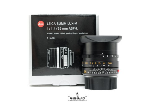 Leica summilux 35mm - summilux-m, f1.4