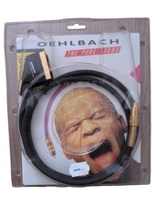 Oehlbach Audiokabel SCART Cinch RCA Schwarz TV Receiver Goldstecker