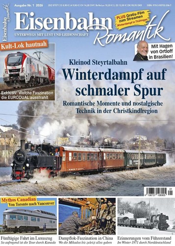 Zeitschrift eisenbahn romantik - eisenbahn,