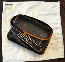 Pollini Leder Schultertasche