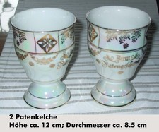 2  Patenbecher (alt) - Patenkelche