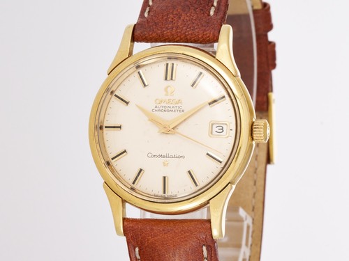 Omega constellation 18k gold - omega,