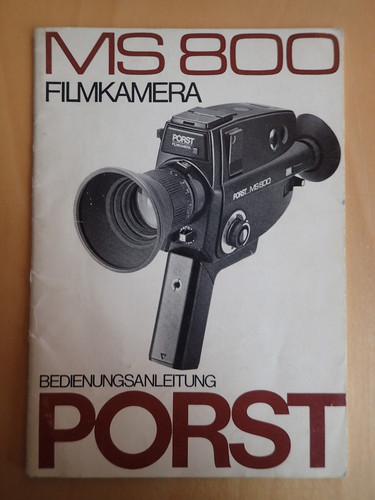 Porst filmkamera 800 - ms,