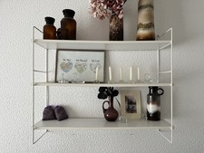 Vintage Leiterregal String Art