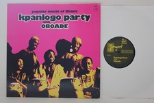 Oboade ‎– Kpanlogo Party With Oboade- LP 1973 UK- Tangent Records – TGS 115